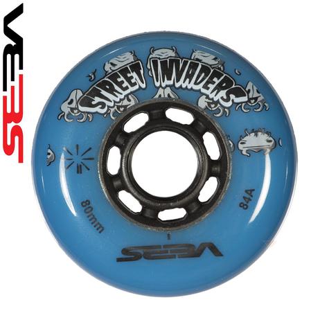 Seba Street Invader Wheels - Blue Per Wheel